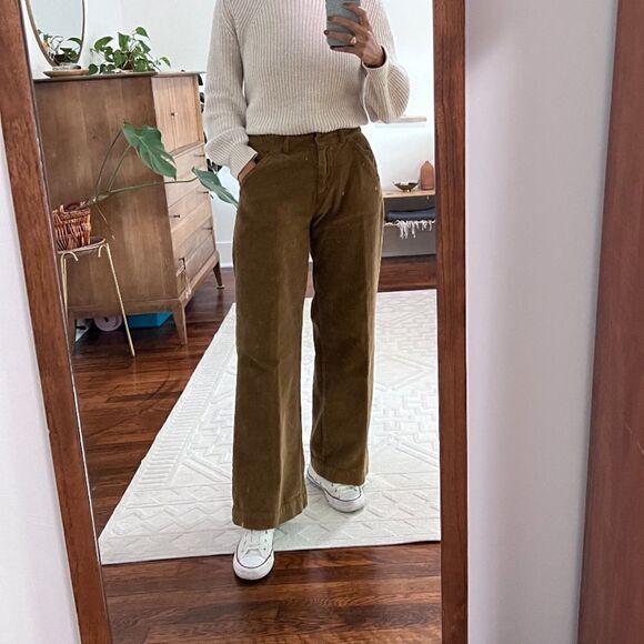 Poetry Wide Leg Cord Trousers - Picture 1 of 6